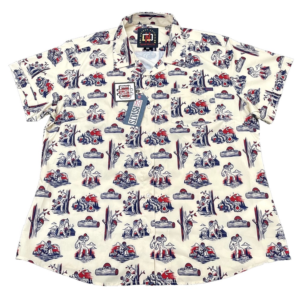 NEW RSVLTS‎ Search Party Legends Edition KUNUFLEX Shirt Women's XXL Sasquatch